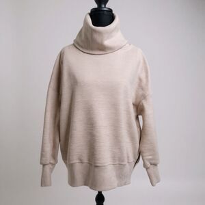 Varley Women’s Milton Oversized Side-Zip Collared Hoodie | Pale Pink | Small